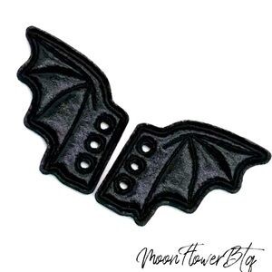 Black Shoe Bat Wings
